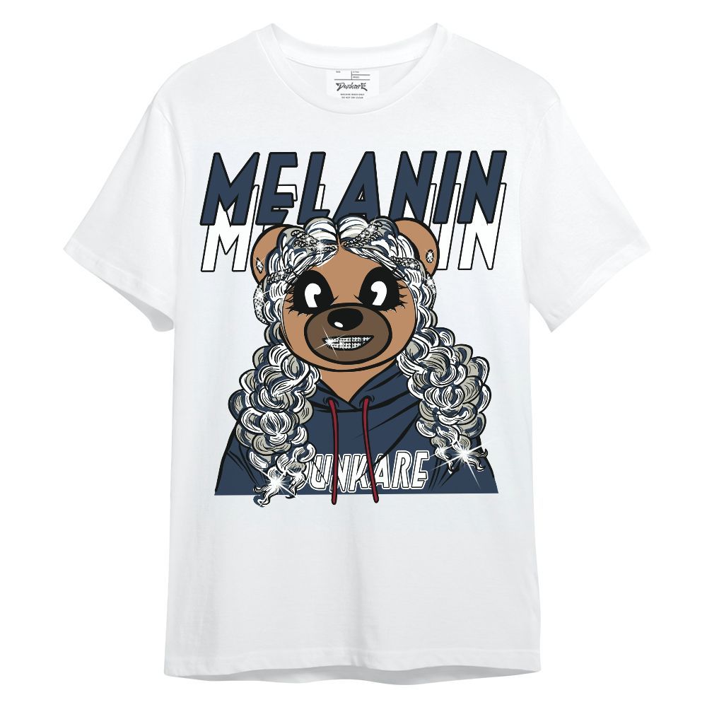 Shirt To Match Navy Blue 2024 6s - Pigments Bear Unisex Shirt