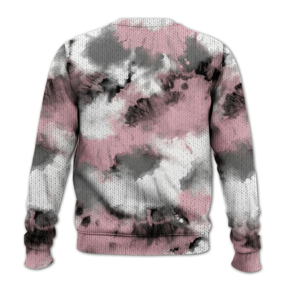 Knitted Sweater To Match Air Max DN Pink Foam - Tie Dye FK Around Find Out