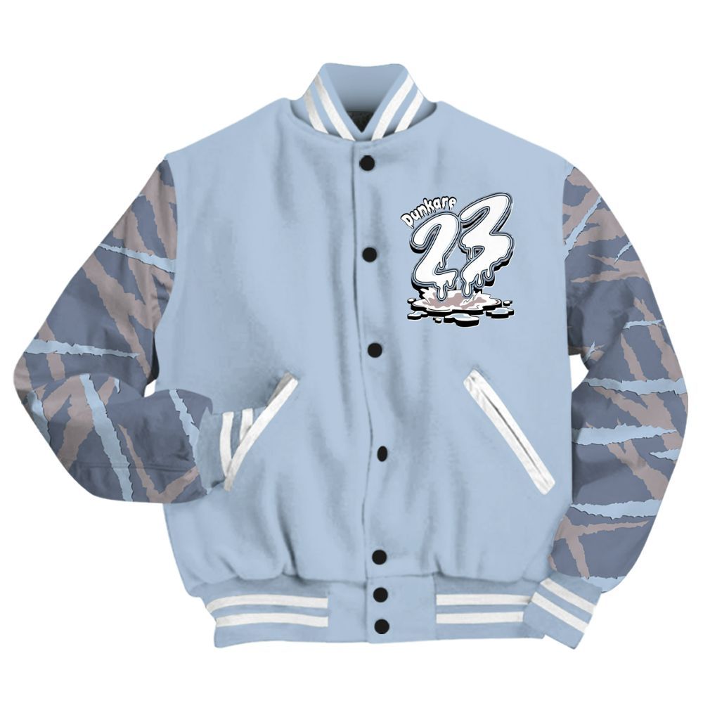 Varsity Jacket To Match Ja 2 Induction - Custom Name 23 Drip All Over Print