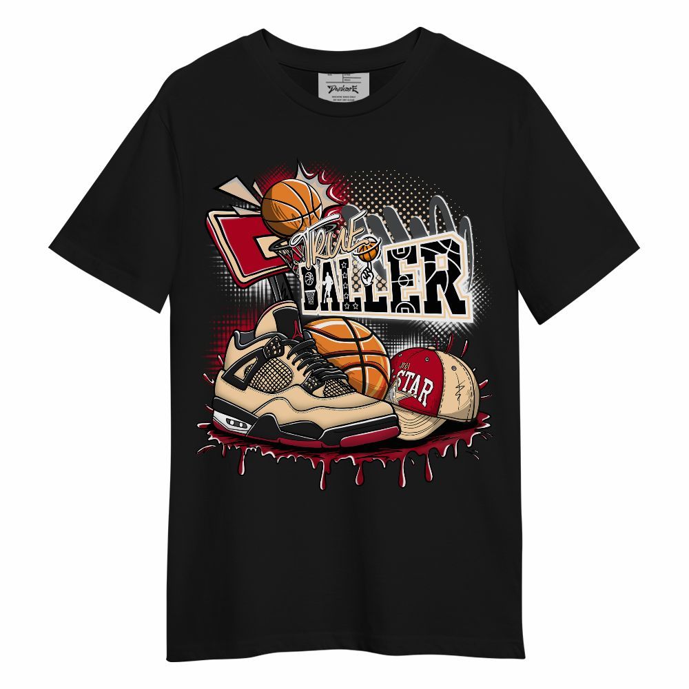 Shirt To Match Retro Pizza GS 4s - True Baller Sneaker Graffiti Graphic