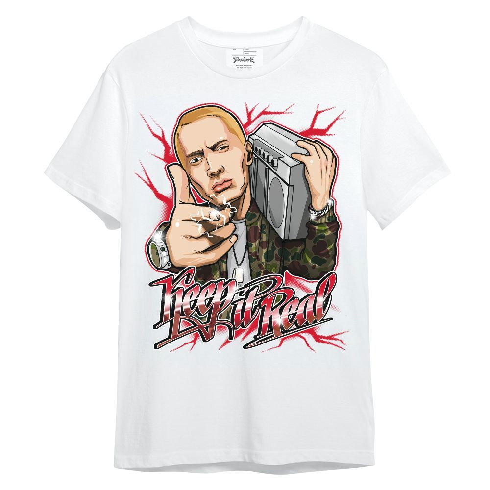 Dunkare Air Max 90 Duck Camo Red Shirt - Keeping Real Rapper Shirt Graphic Unisex Shirt