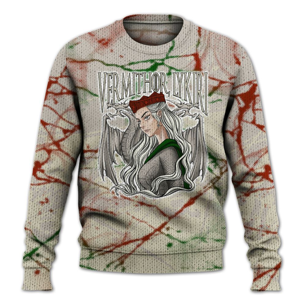 Knitted Sweater To Match El Grito 5s - Dragon's Mom! Profound