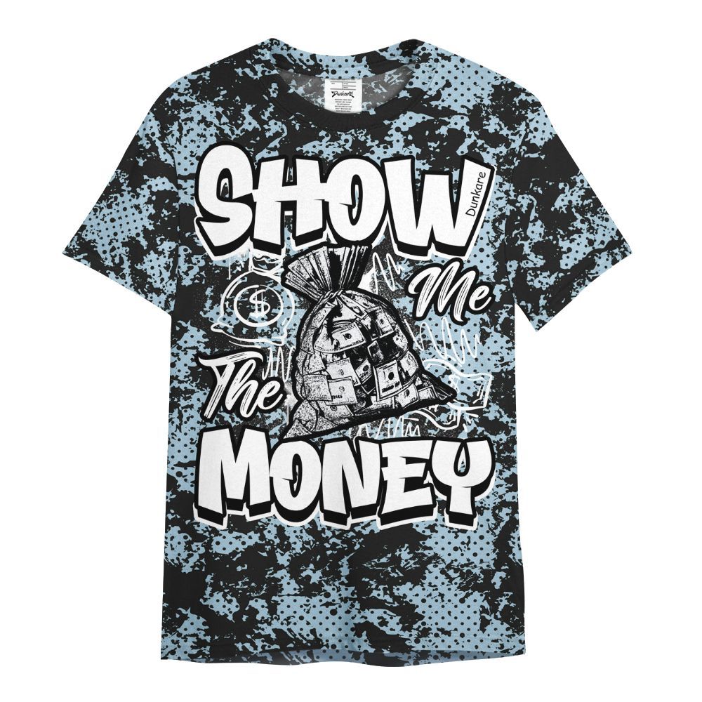 Shirt To Match Chambray 7s - Show Me The Money Retro All Over Print