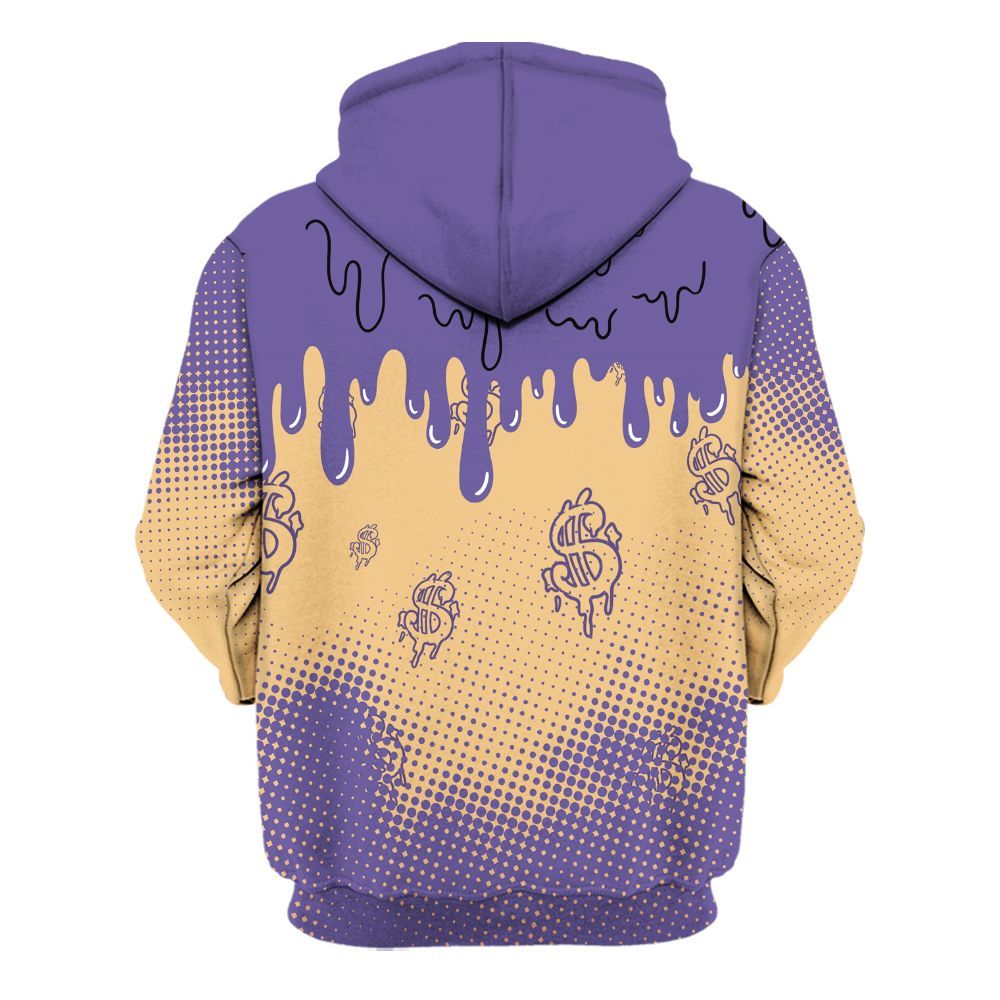 Hoodie To Match Book Sunset 1s - Loot Bear Unique Drip All Over Print