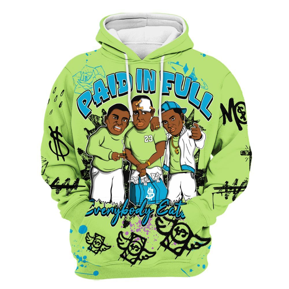 Hoodie To Match Kobe 9 Elite What The - Everybody Paid In Full Crayon All Over Print