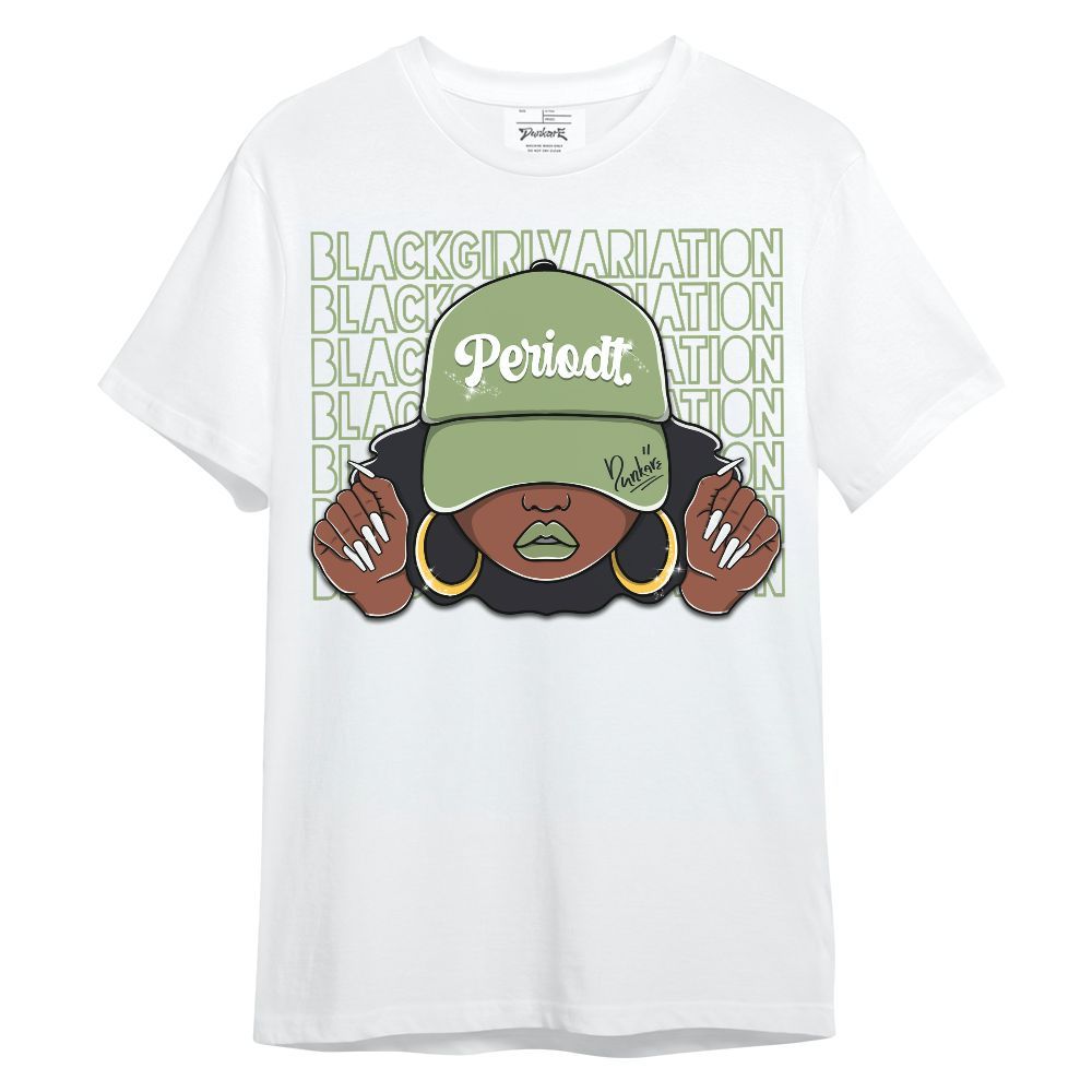Shirt To Match Oil Green 4s - Black Girl Variation Unisex Shirt