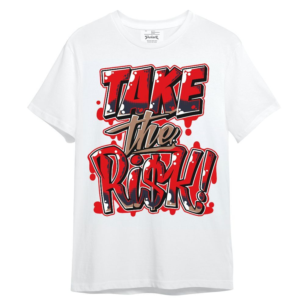 Shirt To Match Low OG Howard Bison 1s - Take Risks Unisex Shirt
