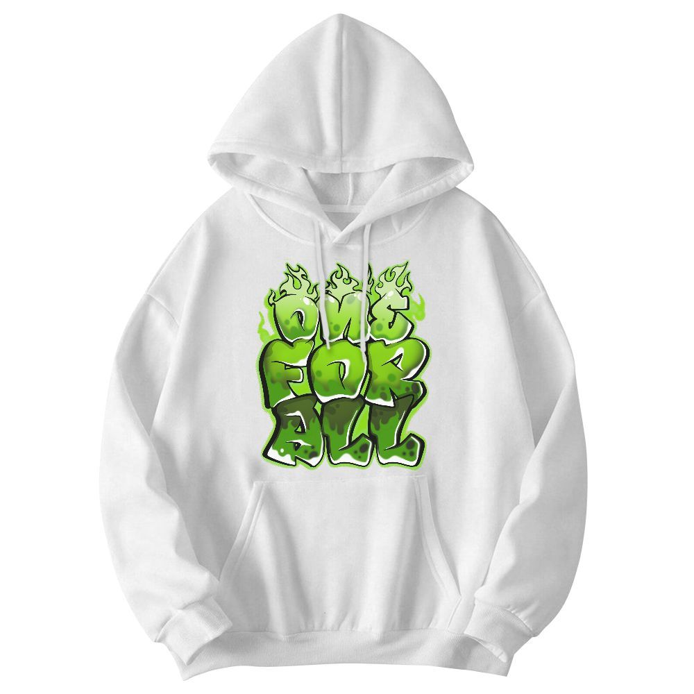 Sweatshirt To Match Electric Green 6s - Ones For All Graphic Graphic