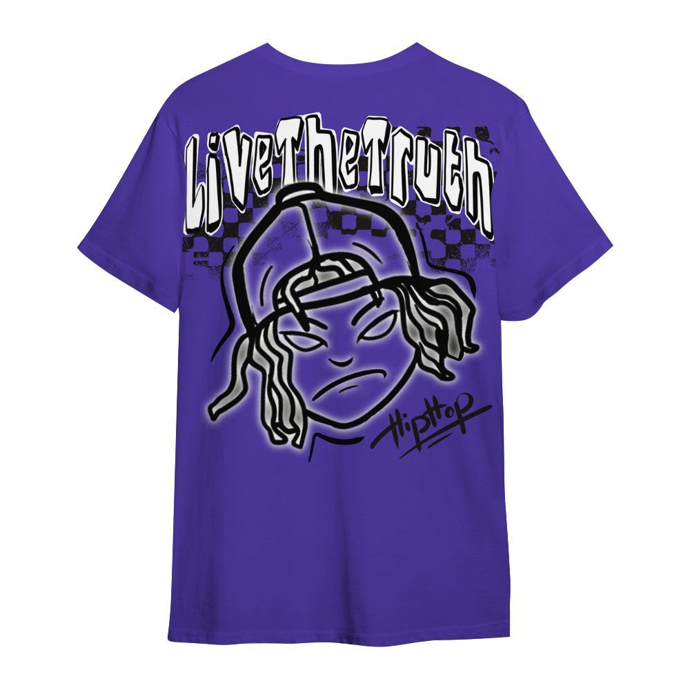 Shirt To Match Field Purple 12s - Feel Life Street Style All Over Print