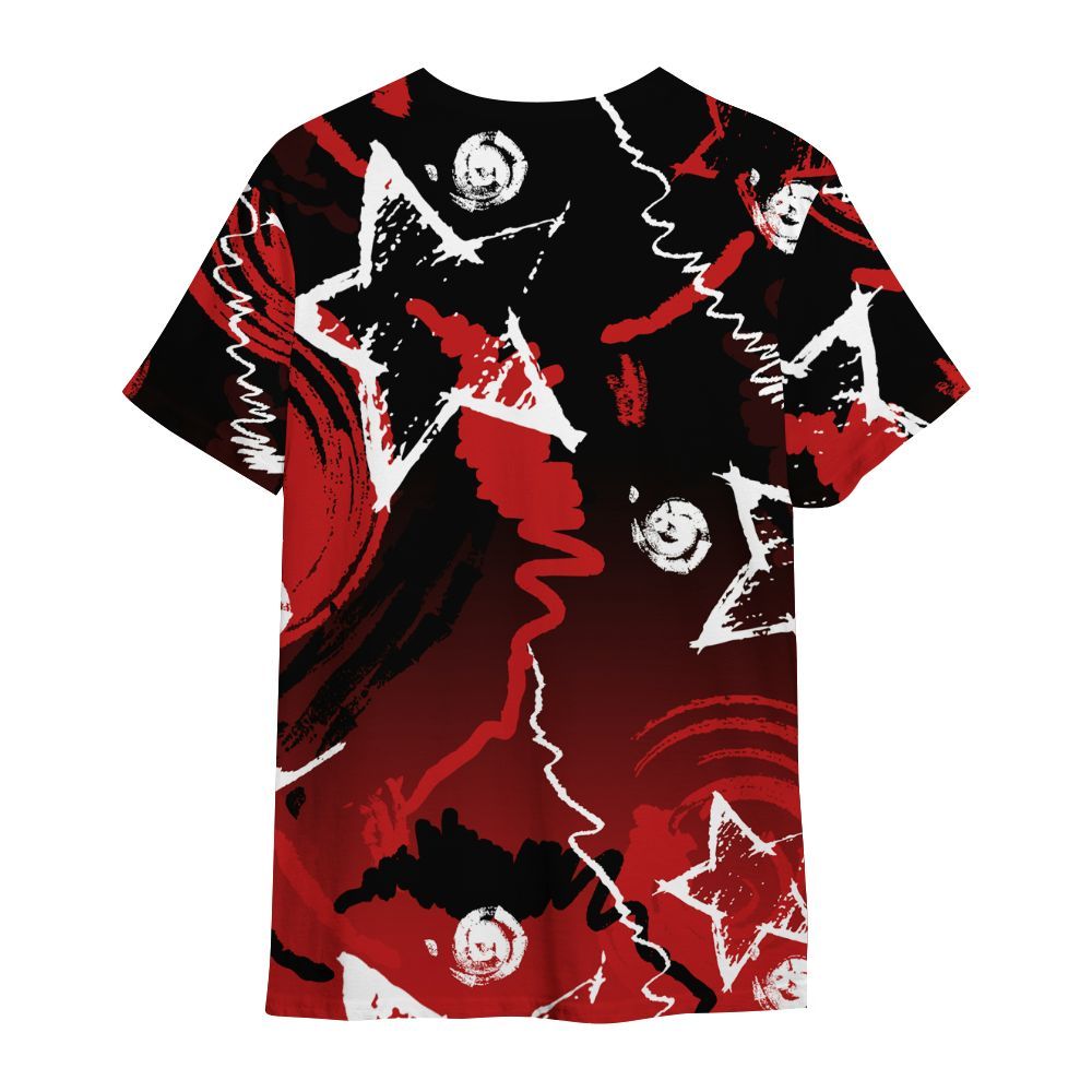 Shirt To Match Bred Reimagined 4s - Grind Shine Later Drip All Over Print