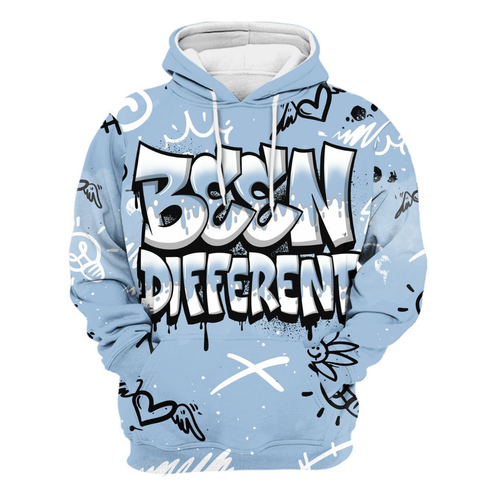 Hoodie To Match High University Blue 1s - Drip Been Di2ferent All Over Print