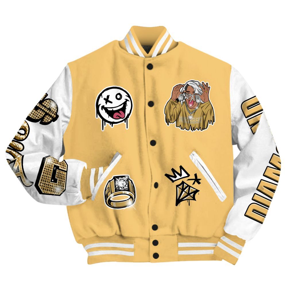 Varsity Jacket To Match Craft Paris 6s - Pressures Makes Varsity Jacket To Match All Over Print