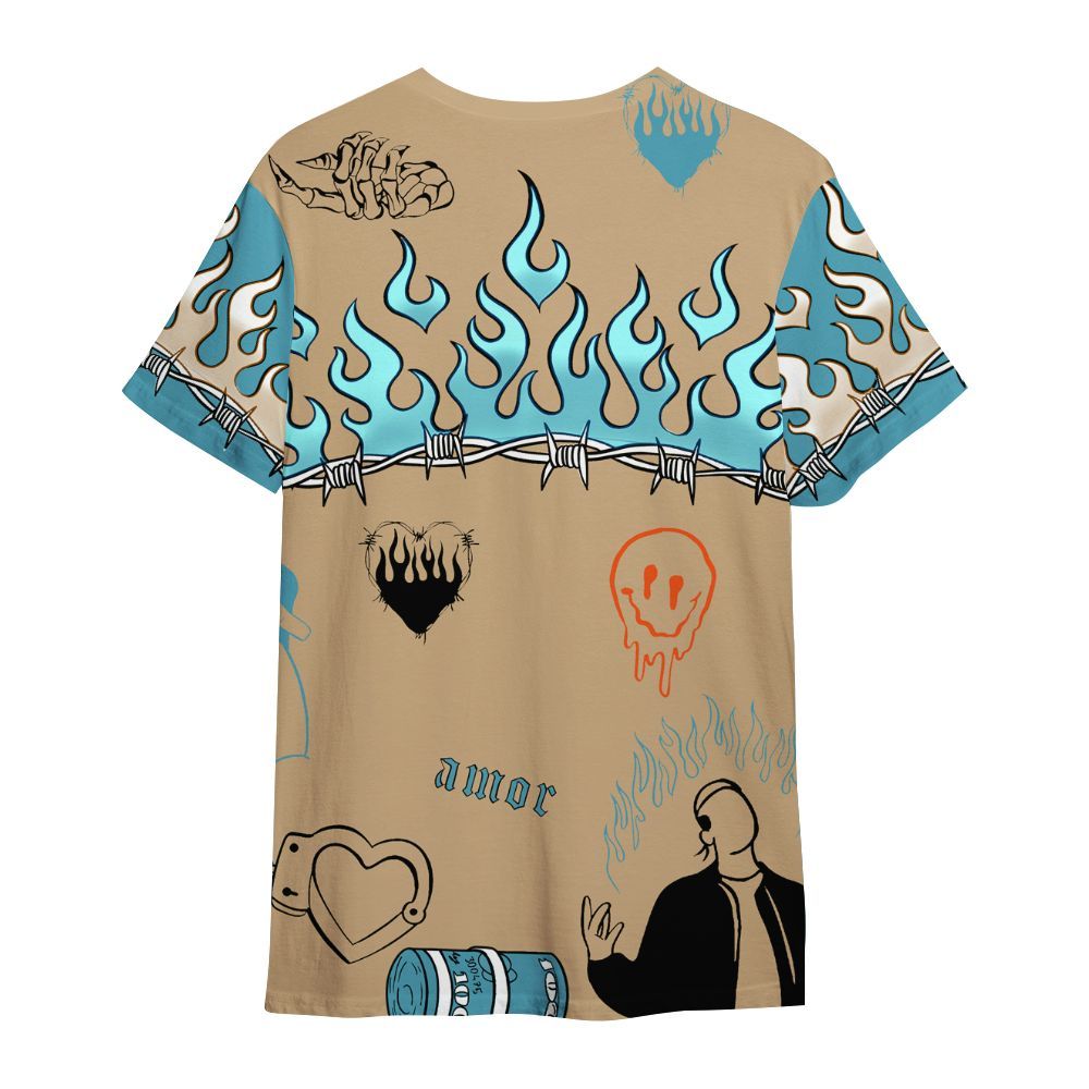 Shirt To Match H-Town 11s - Snake Trust No One All Over Print