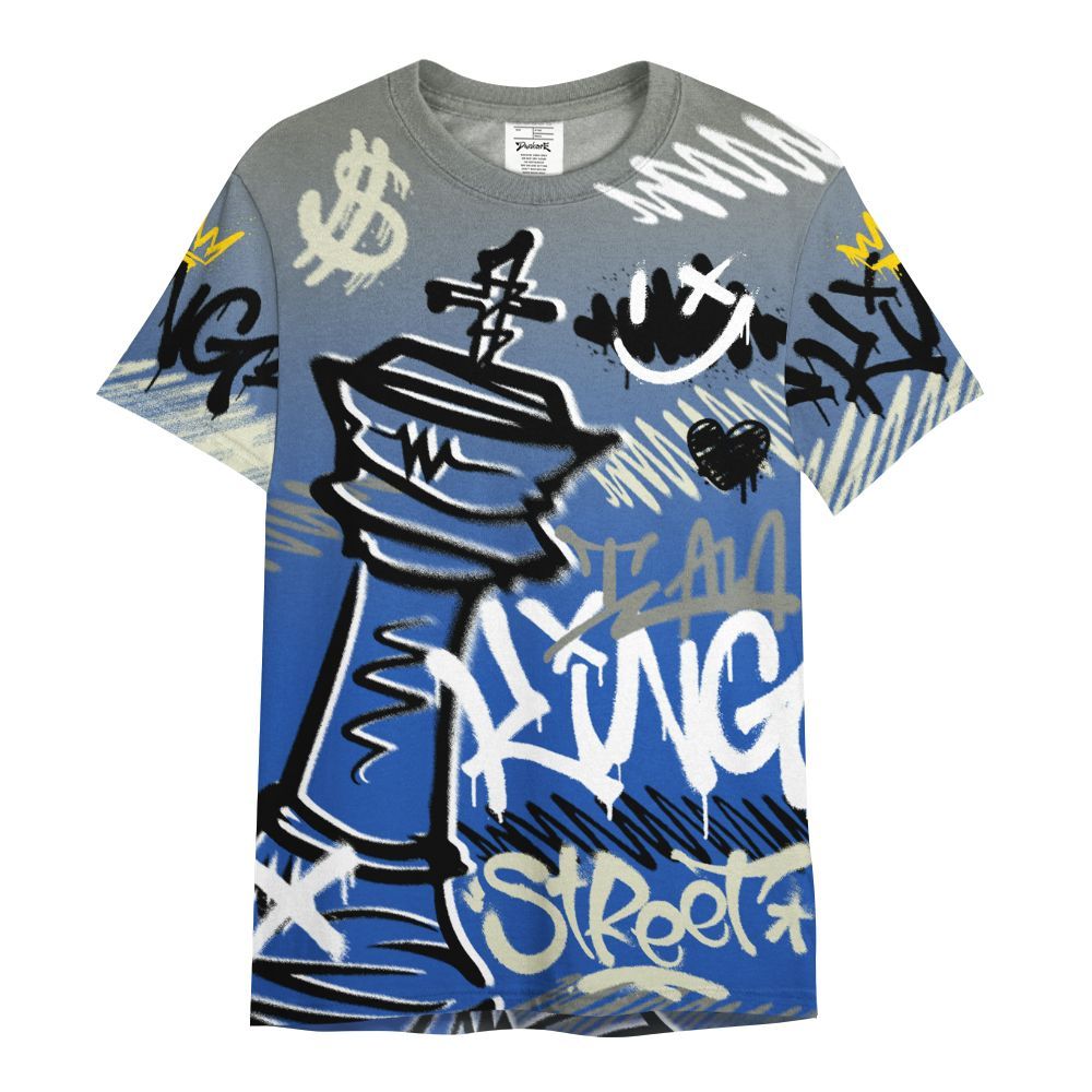 Shirt To Match Lucky Shorts 3s - Street King Chess Streetwear All Over Print