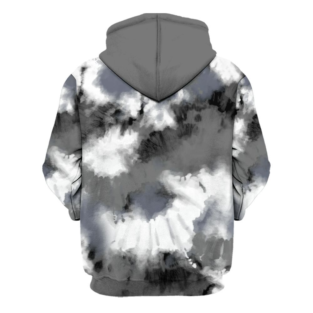 Hoodie To Match Cool Grey 6s - Tie Dye FK Around Find Out All Over Print