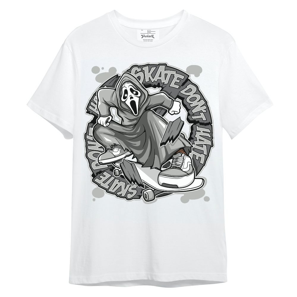Shirt To Match Retro Wet Cement 4s - Skate Don't Hate Halloween Graphic Unisex Shirt
