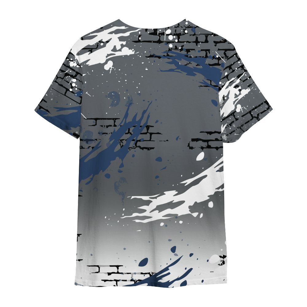 Shirt To Match Flint Grey 9s - Values Of Loyalty Drip All Over Print