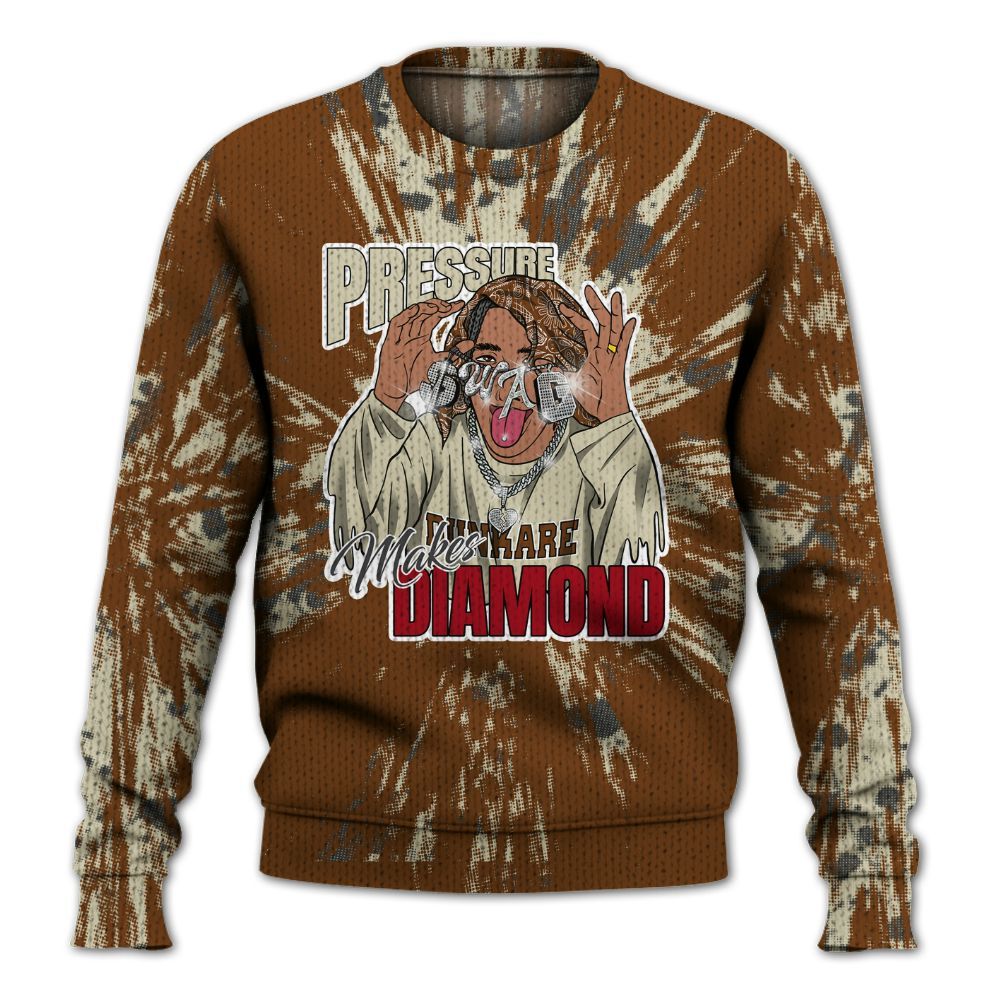 Knitted Sweater To Match Archaeo Brown 5s - Pressures Makes Knitted Sweater To Match Lux