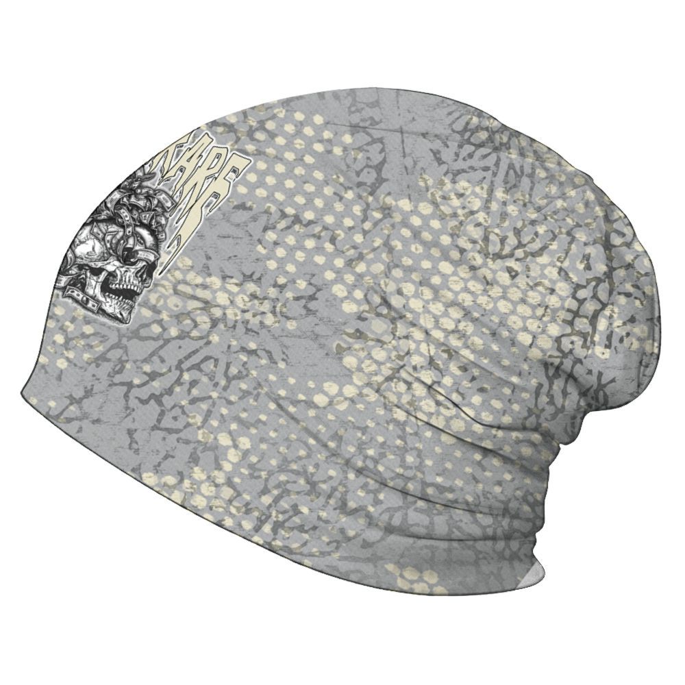 Beanie Hat To Match Cement Grey 3s - From Rags To Riches Graphic