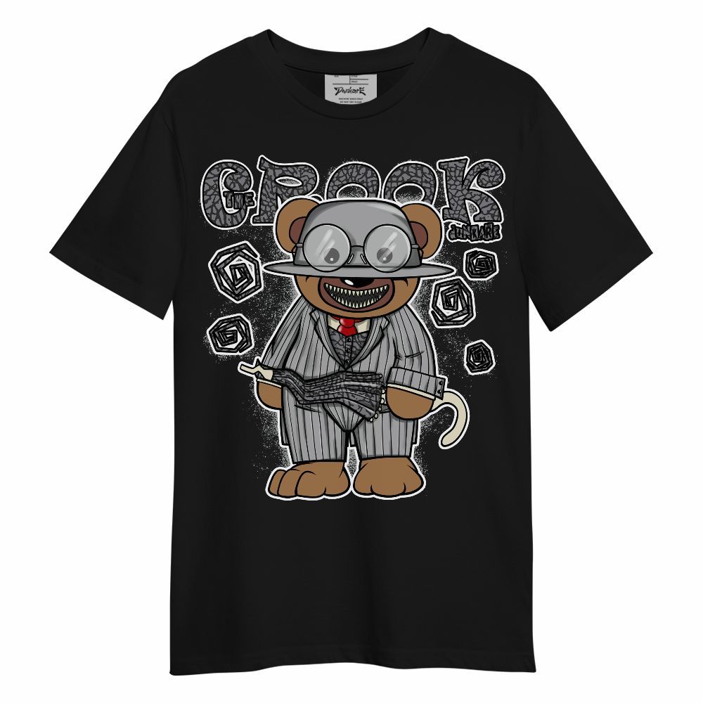 Shirt To Match Cement Grey 3s - Swindler Bear Unisex Shirt