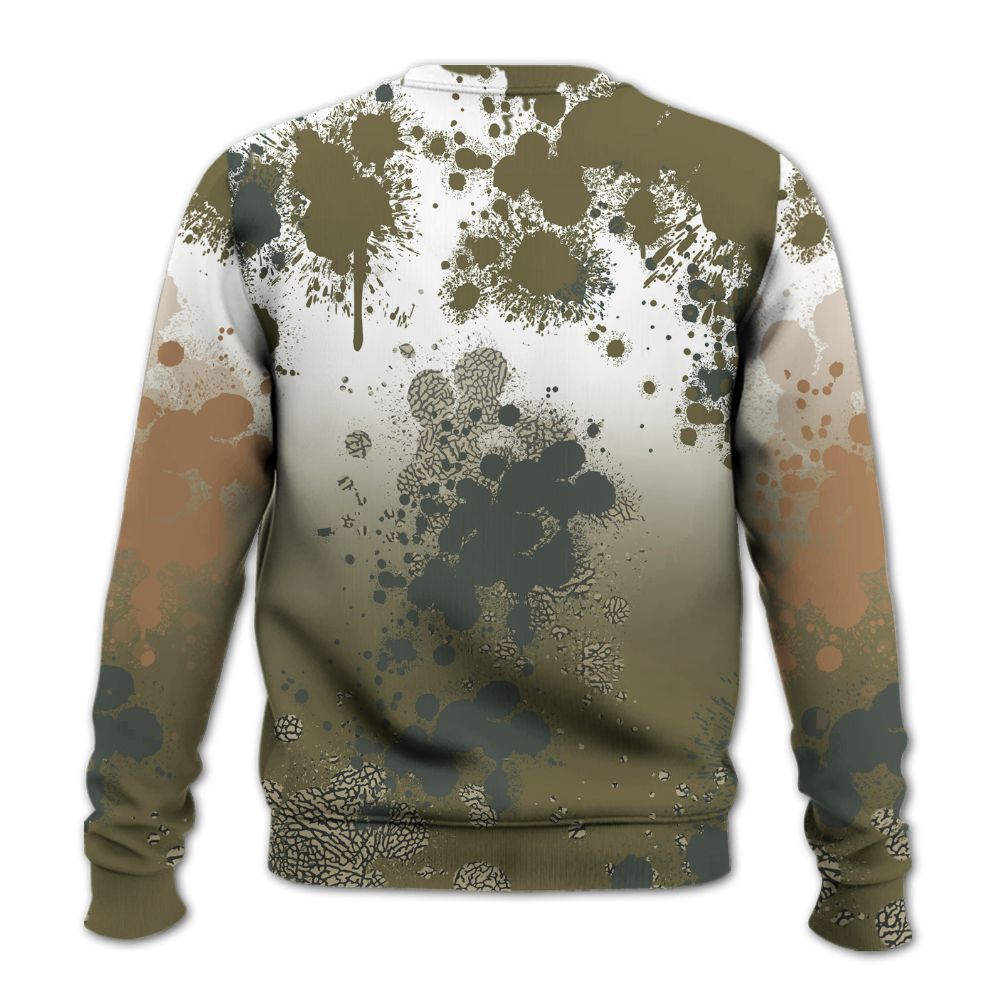 Sweatshirt To Match Retro Family Affair 3s - Trust No One Scary All Over Print