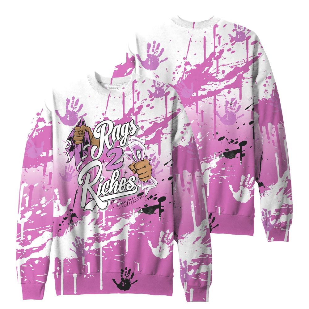 Sweatshirt To Match, Hyper Violet 4s Sweatshirt, Rag 2 Riches Sweatshirt Outfit 903 NCT