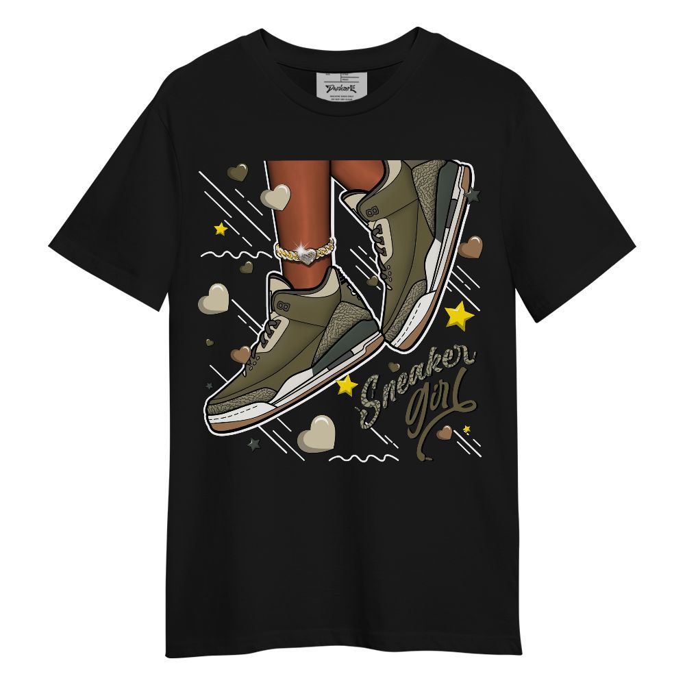 Shirt To Match Retro Family Affair 3s - SNEAKER Girl Heart Flying Graphic