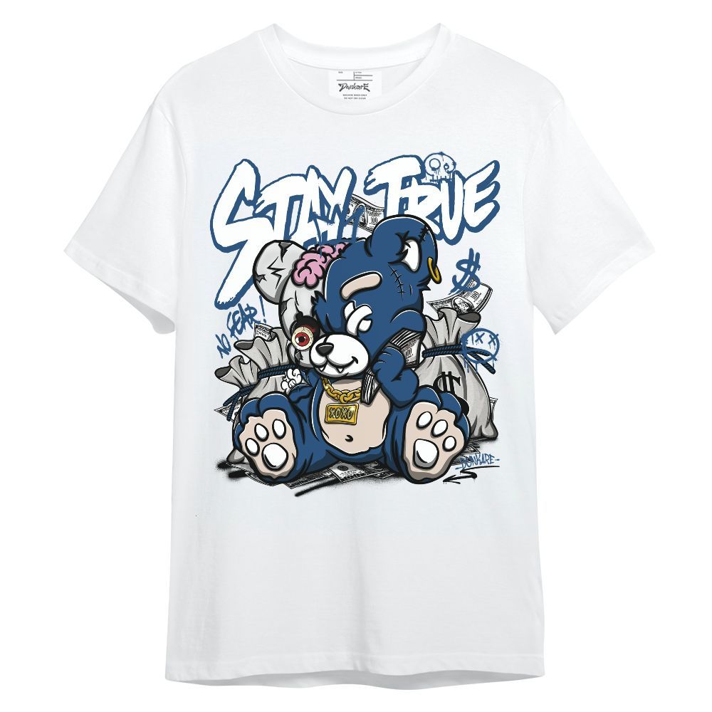 Shirt To Match High OG Midnight Navy 1s - The Honest Bear Unisex Shirt