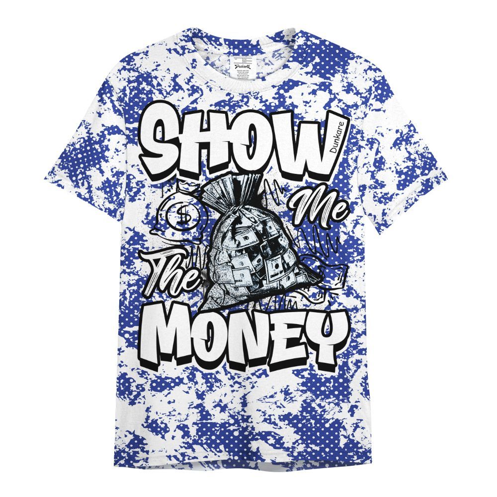 Shirt To Match Air 180 Concord - Show Me The Money Retro All Over Print