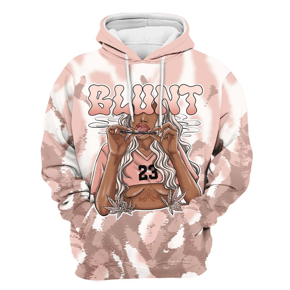 Hoodie To Match Low Legend Pink 11s - Bluntz Burnz All Over Print
