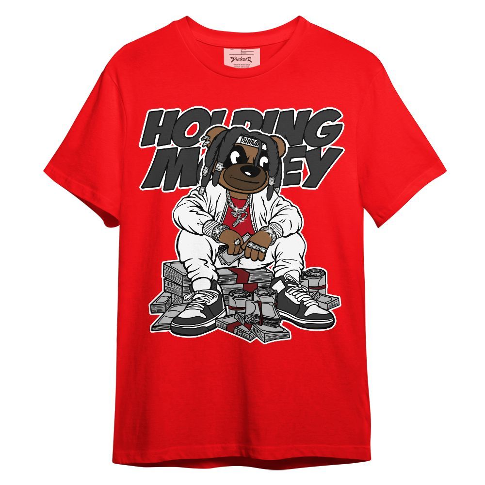 Shirt To Match Bred Velvet 11s - Possessing Moneys Bear Unisex Shirt