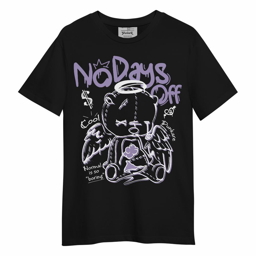 Shirt To Match Low Pure Violet 11s - No Days Off Unisex Shirt