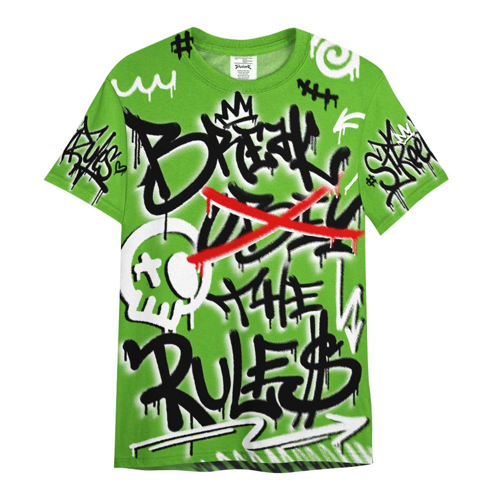 Shirt To Match Air Foamposite One Volt - Break Rules Streetwear All Over Print