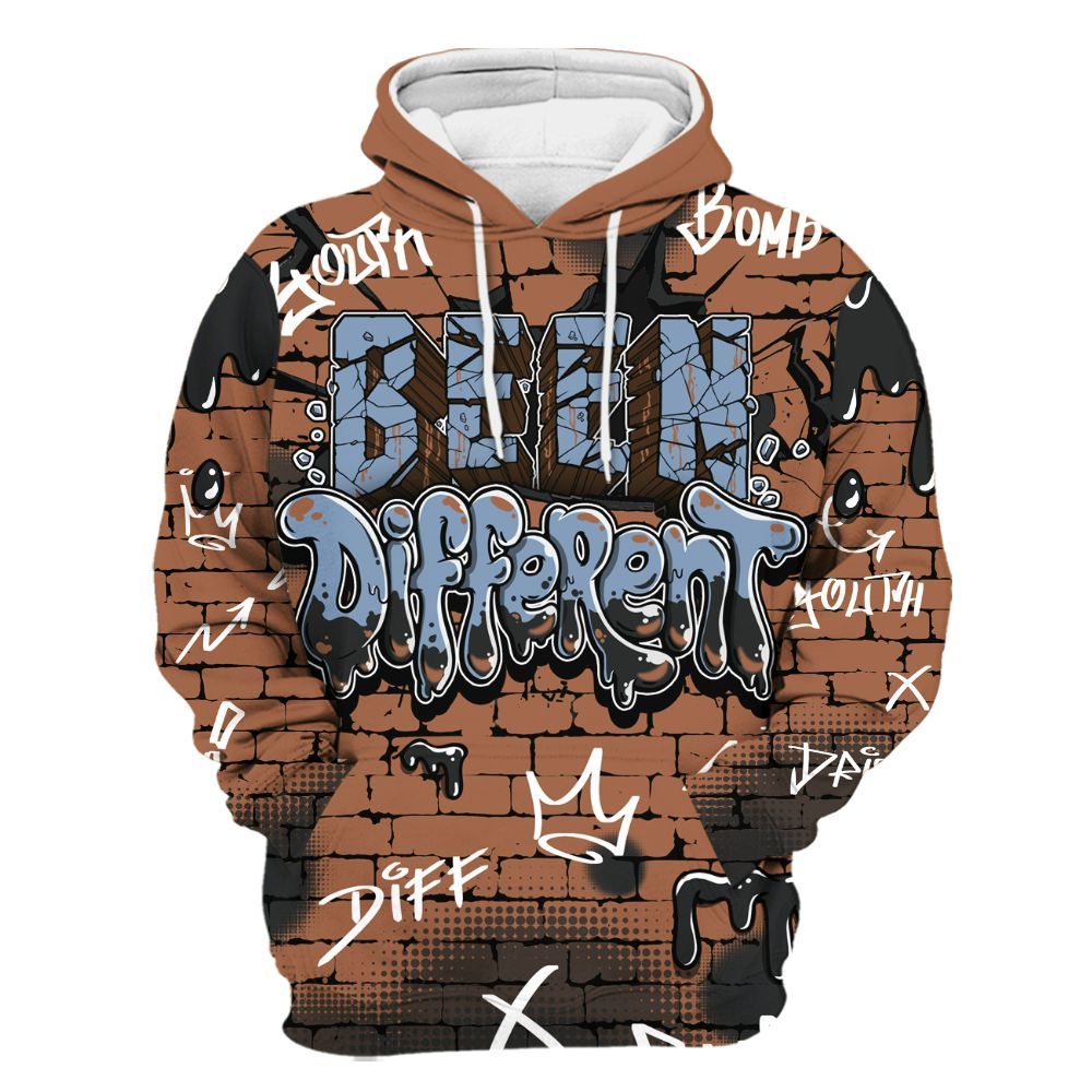Hoodie To Match Air Foamposite Metallic Copper - Been Different Drippin Streetwear All Over Print