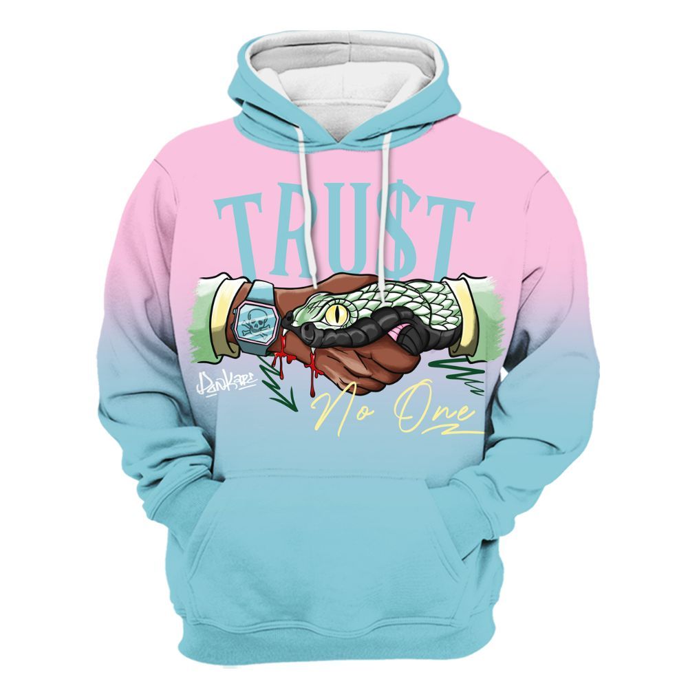 Hoodie To Match SB Dunk Low Visty - Snake Trust No One Drip All Over Print