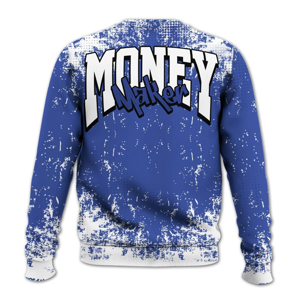 Sweatshirt To Match Air Griffey Max USA Red White Blue 1s - Move In Silence Money Street Retro All Over Print