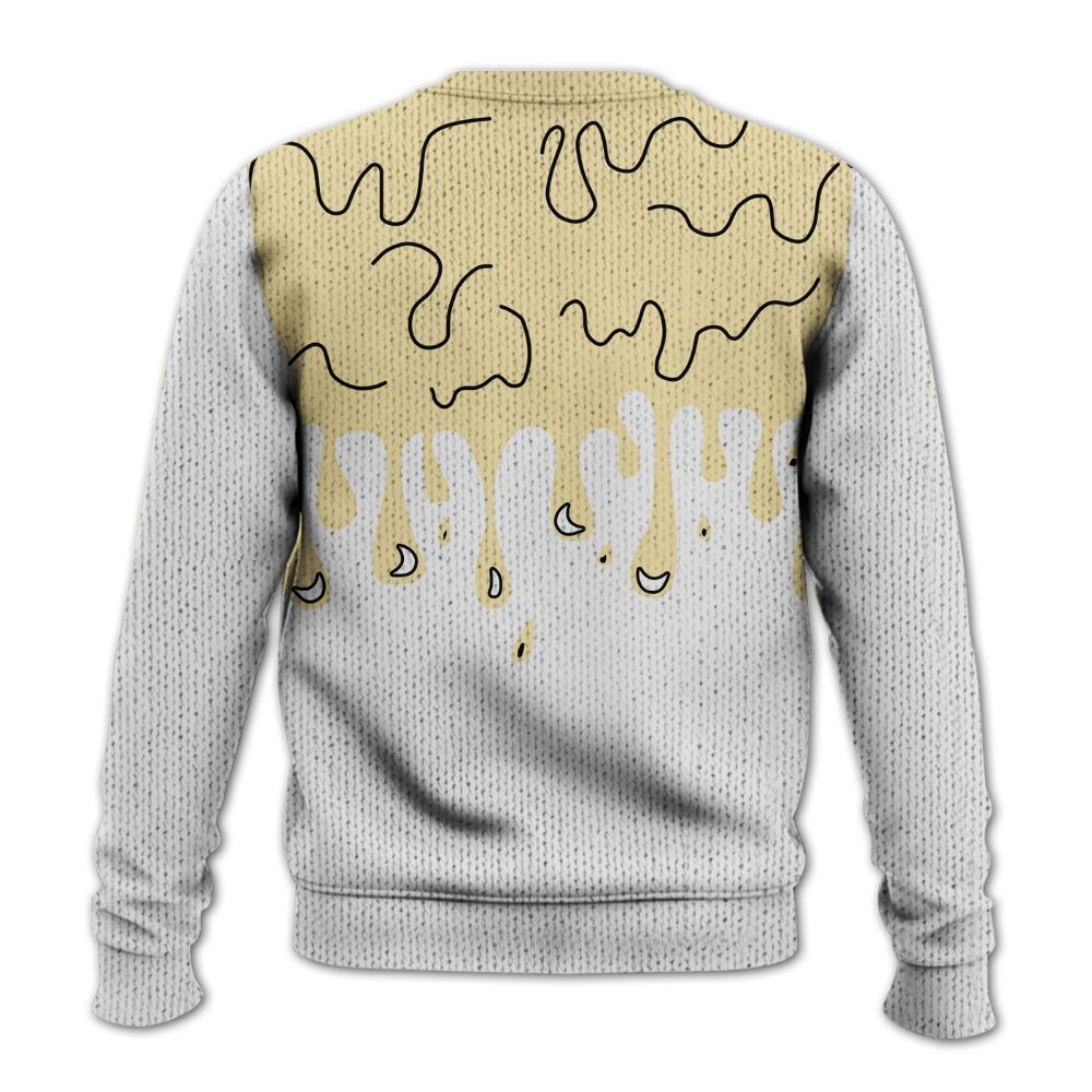 Knitted Sweater To Match Women Phantom 12s - Snake Trust No One Drip