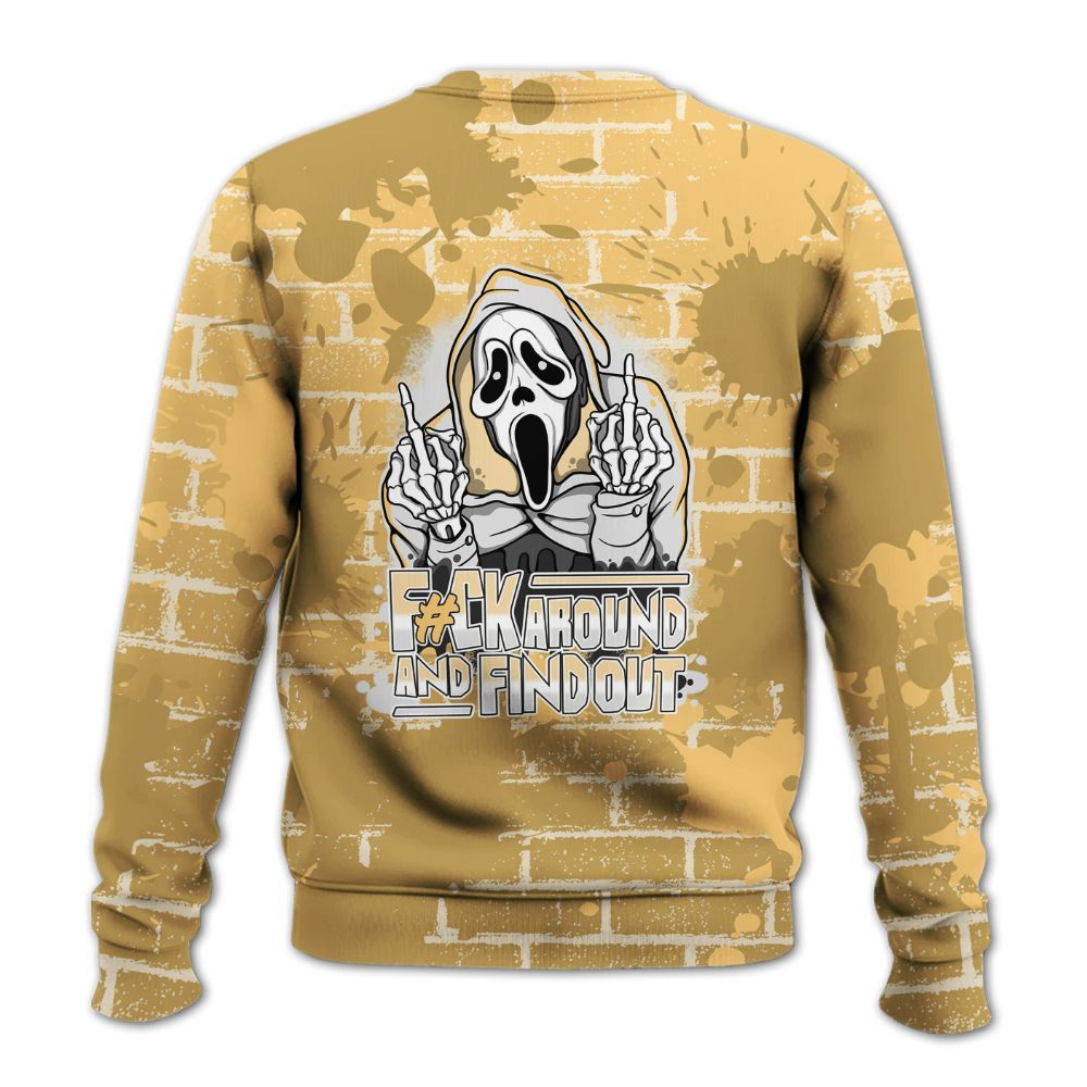 Sweatshirt To Match Craft Paris 6s - F#CK And Find Out Graphic Halloween All Over Print