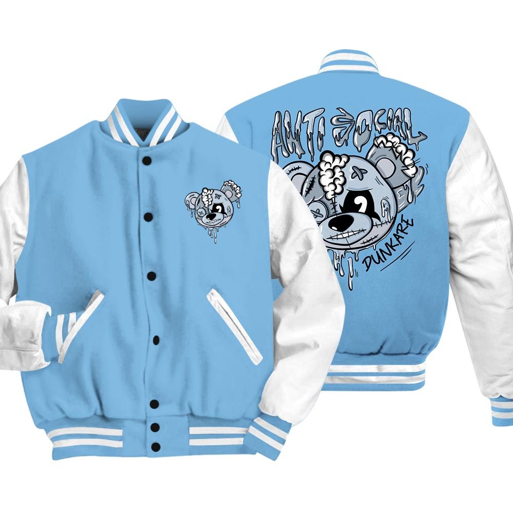 Varsity Jacket To Match Craft Paris 6s Vasity Jacket - Hate Social Bear Vasity Jacket Unisex
