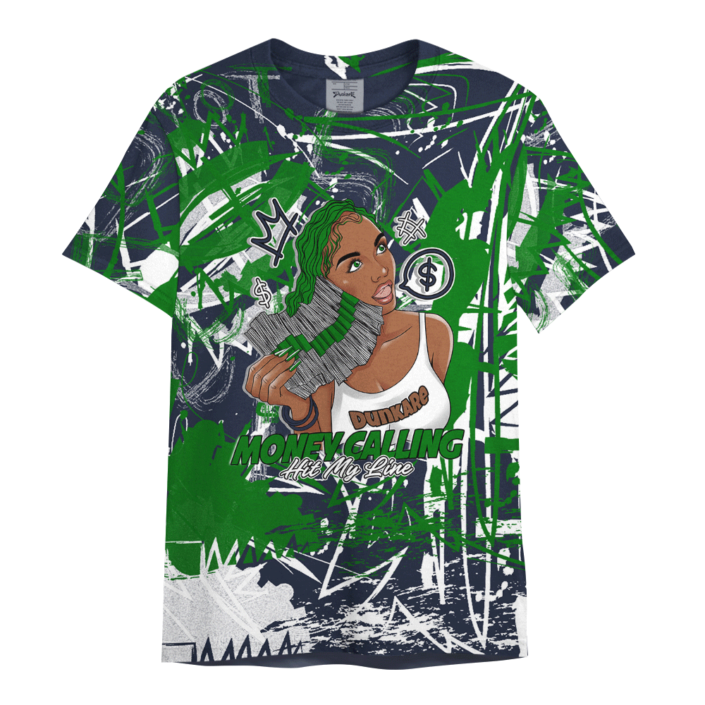 Shirt To Match Midnight Navy 13s - Moneycall Unique Scratched Art Shirt Unisex