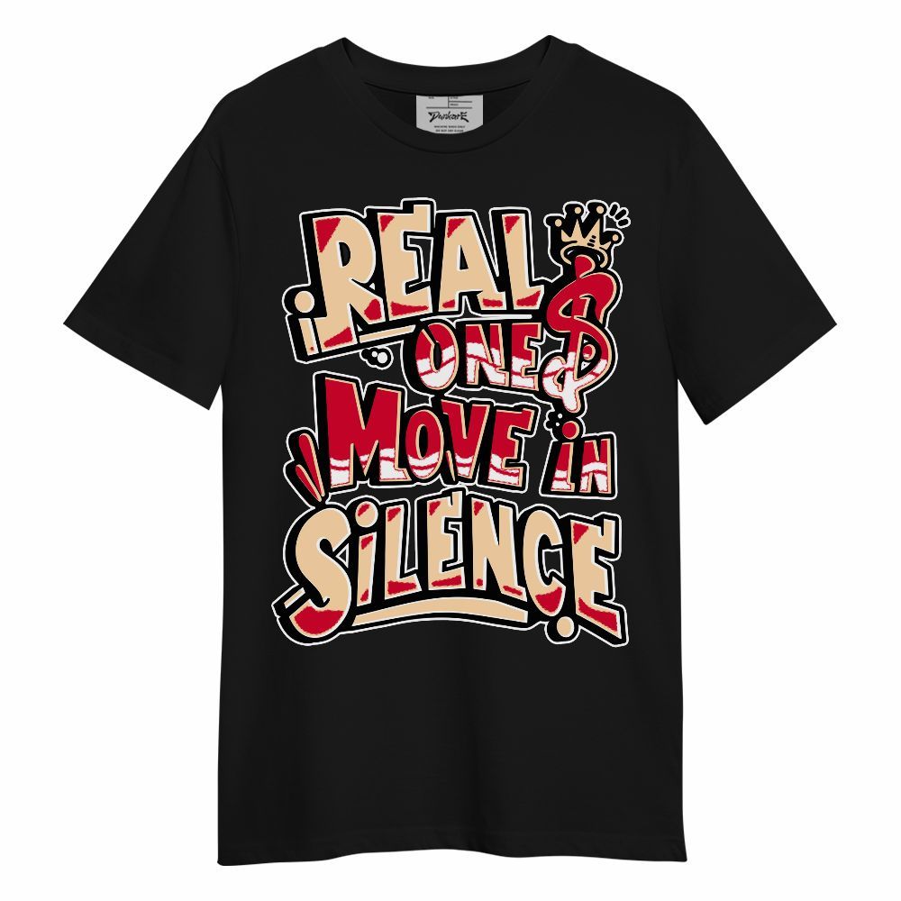 Shirt To Match Retro Pizza GS 4s - Ones Move In Silence Graphic