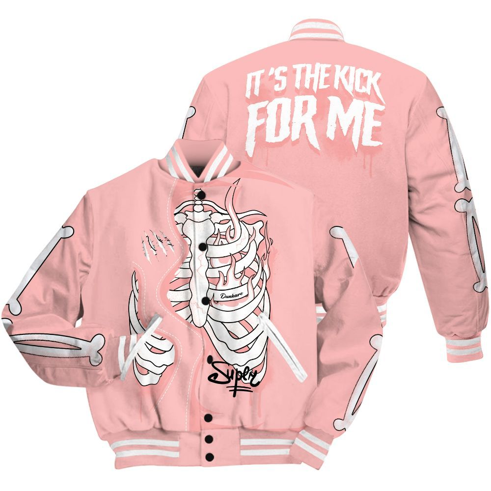 Varsity Jacket To Match Low Legend Pink 11s - It's The Kick For Me All Over Print