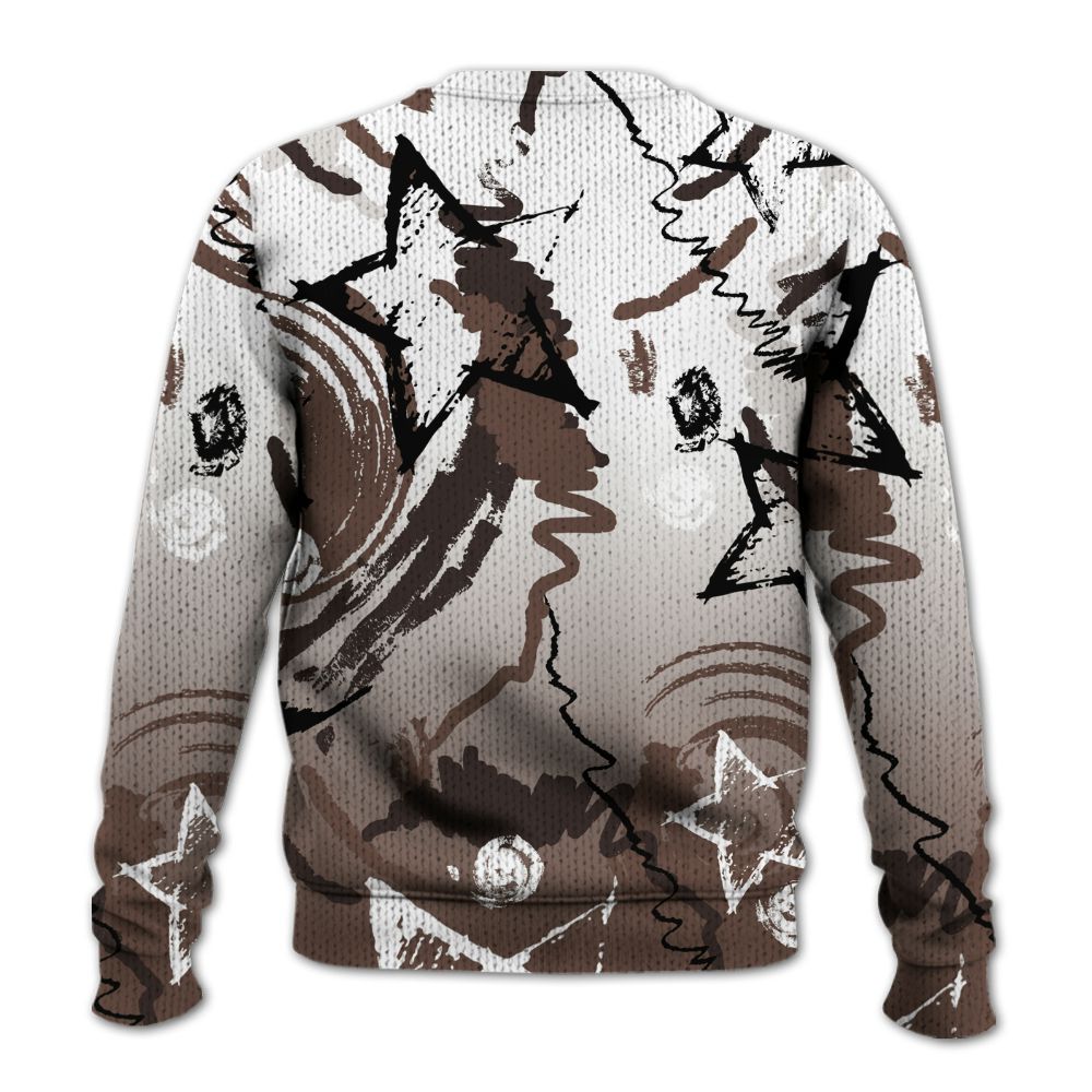 Knitted Sweater To Match Air Force 1 Low Escape - Grind Shine Later Drip