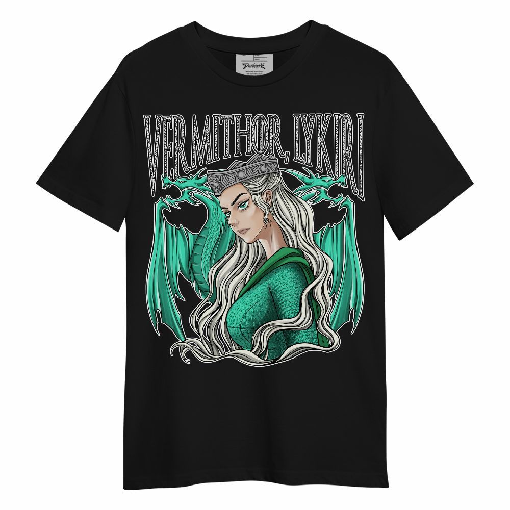Shirt To Match Black Green Glow 3s - Dragon's Mom! Unisex Shirt