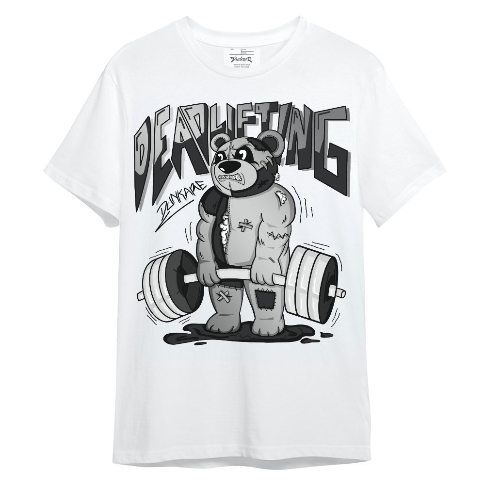 Shirt To Match Metallic Silver 14s - Deadlifting Bear Unisex Shirt