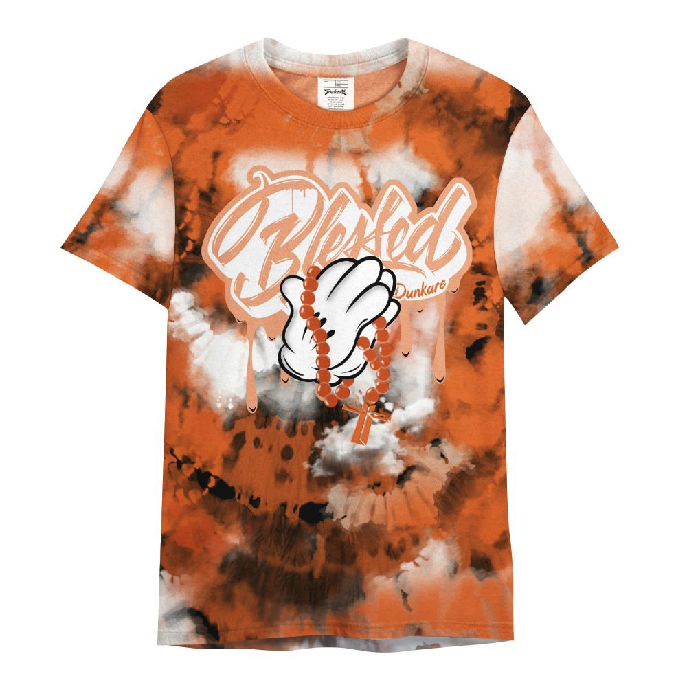 Shirt To Match High OG Starfish 1s - God Blessed Tie Dye All Over Print