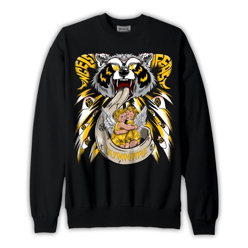 Sweatshirt To match Sweatshirt Angels Feast Raccoon, Vivid Sulfur 4s, To Match Sneaker Vivid Sulfur 4s DNY