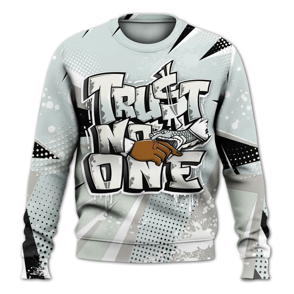 Sweatshirt To Match Book Moss Point 1s - Trust No One Dripping All Over Print
