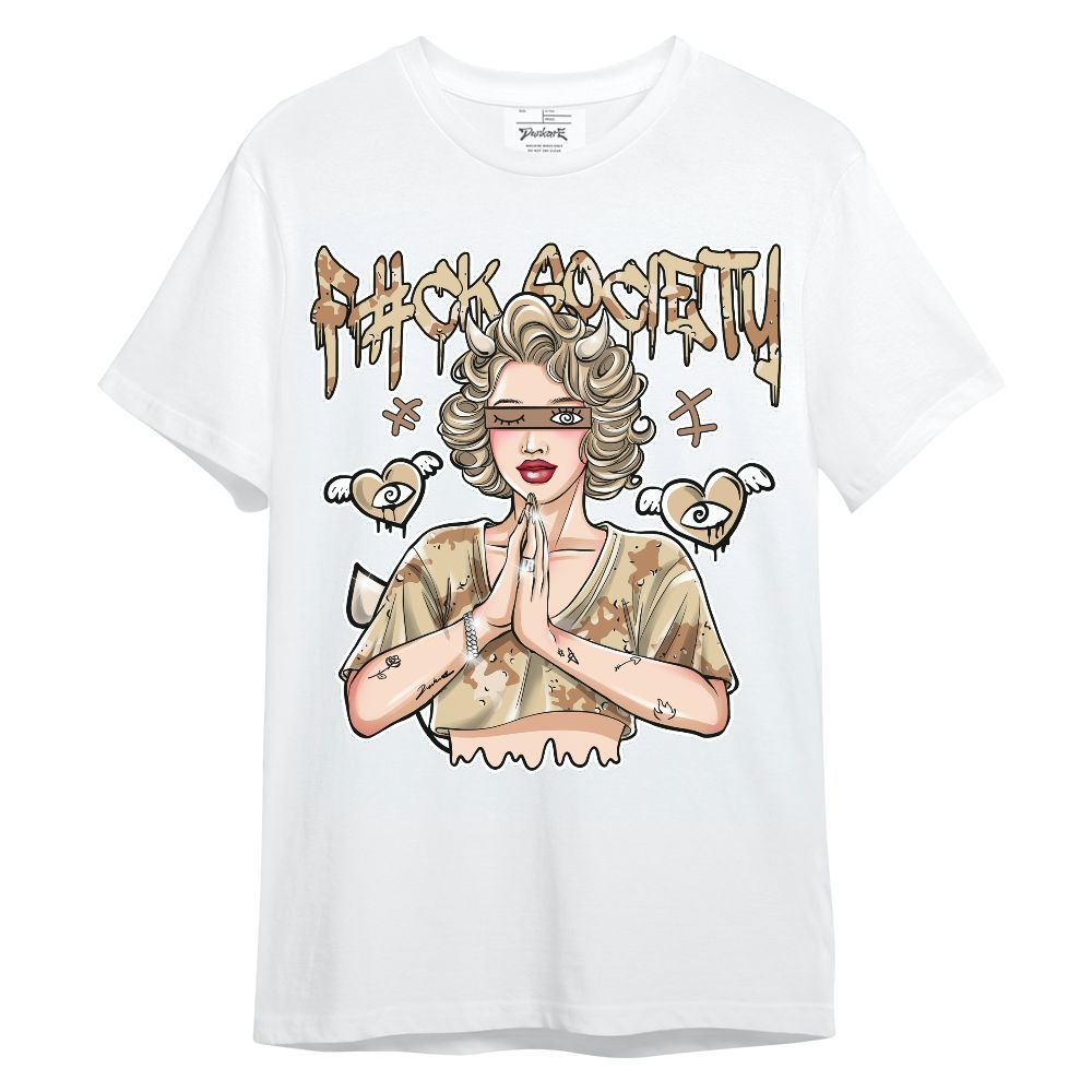 Shirt To Match Desert Camo 3s - F#ck Xociety Unisex Shirt
