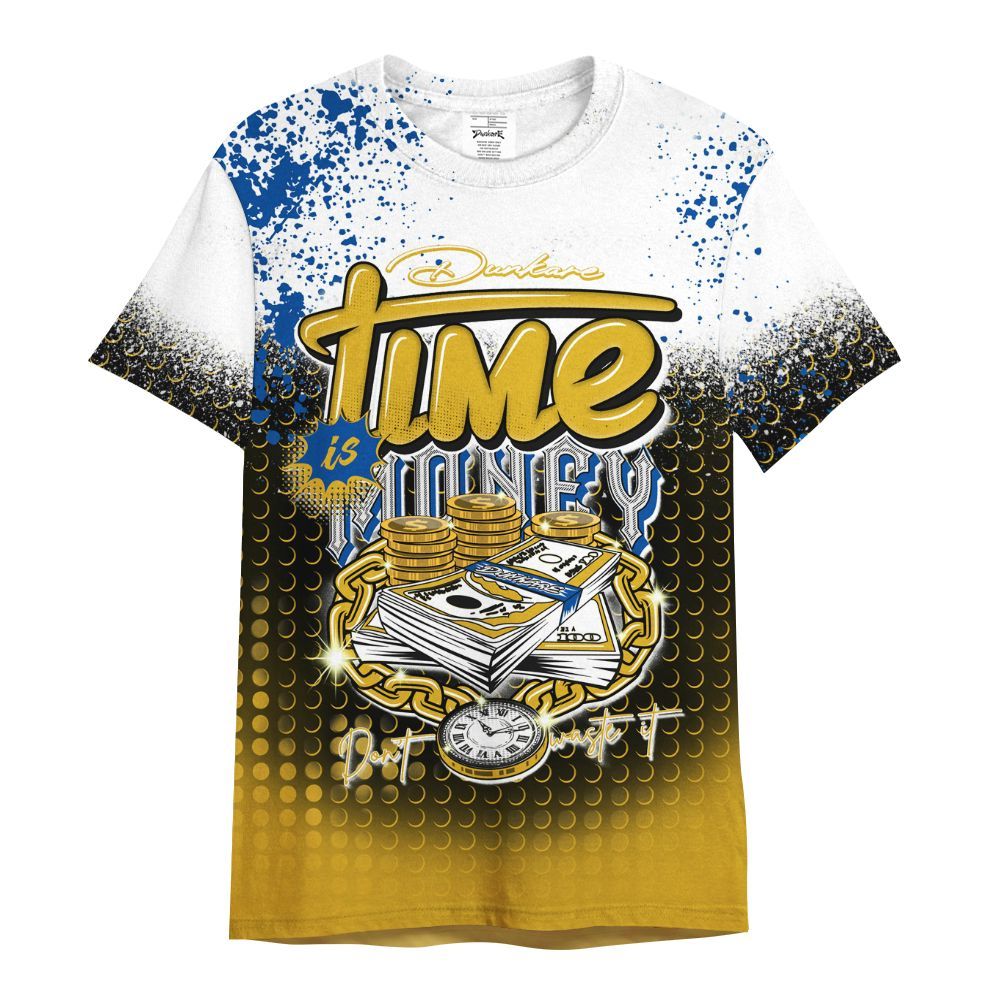 Shirt To Match High Laney 1s - Halftone Time Is Money All Over Print